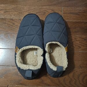 Lb  longbay Quilted nylon gray slippers